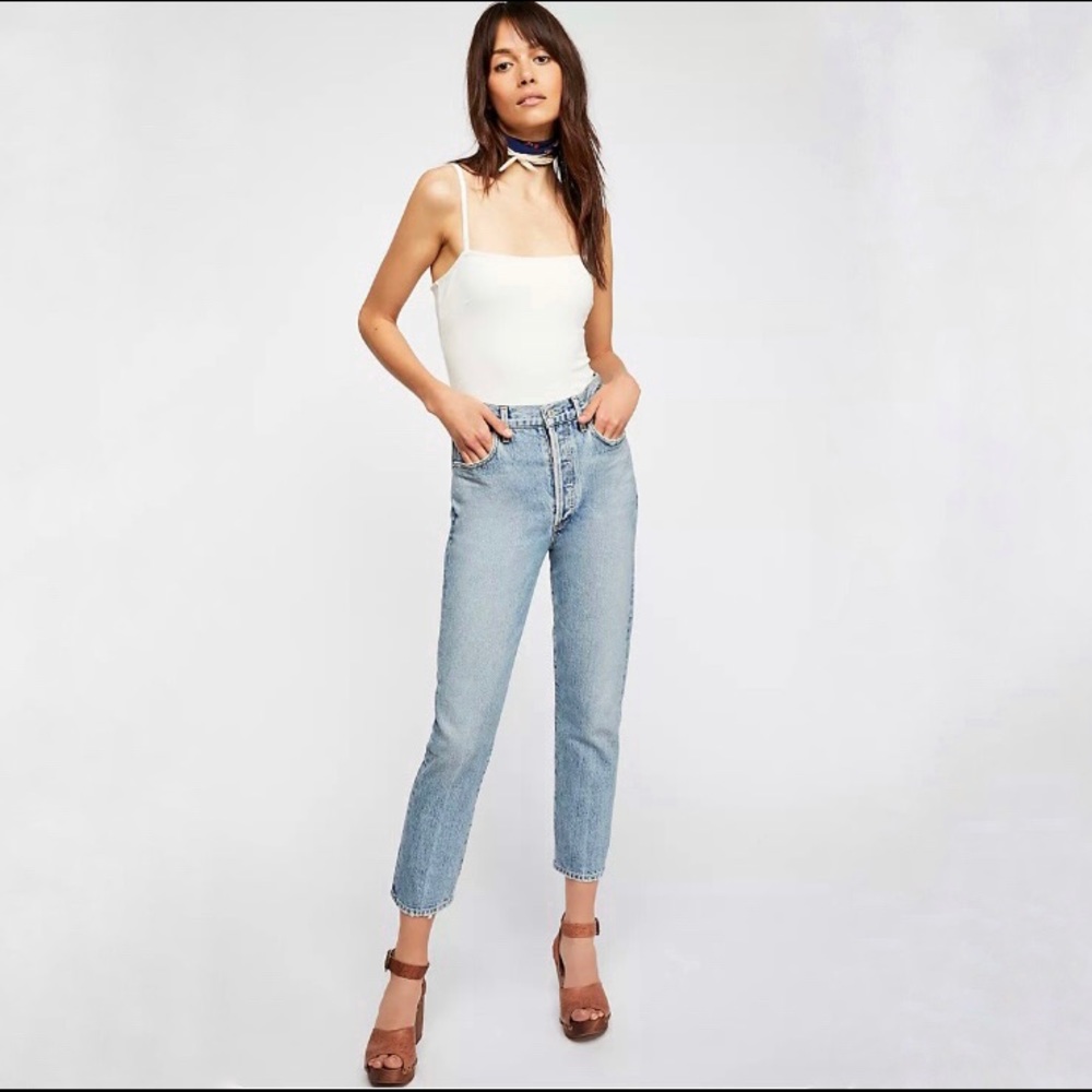 Citizens of Humanity x Free People | Lindsay Crop Slim Jeans | Sz 29